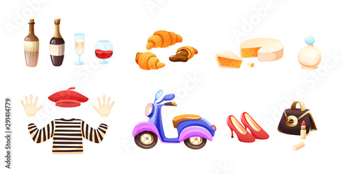 Concept of travel, trip to Paris, the sights of France.