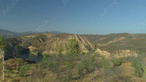 Castaic Lake Park- Man-Made Lake Cliffside View photo