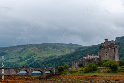 Dornie, Scotland; August 27th 2019: Eilean Donan Castle photo