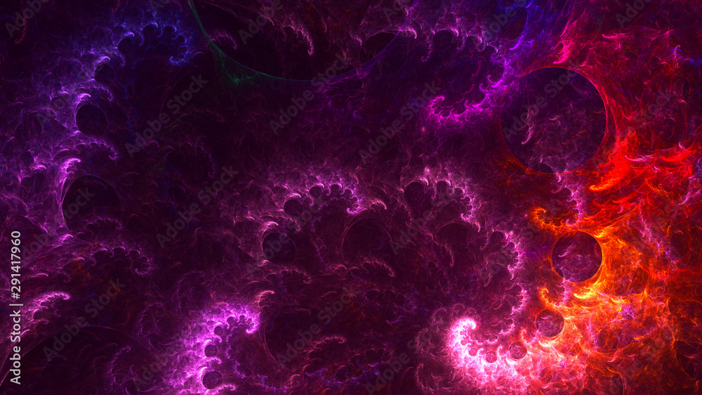 3D rendering abstract fractal technology wallpaper 3D rendering abstract fractal technology wallpaper