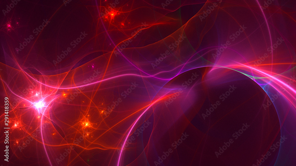3D rendering abstract fractal technology wallpaper 3D rendering abstract fractal technology wallpaper