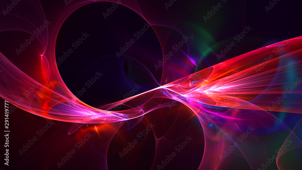 3D rendering abstract fractal technology wallpaper 3D rendering abstract fractal technology wallpaper
