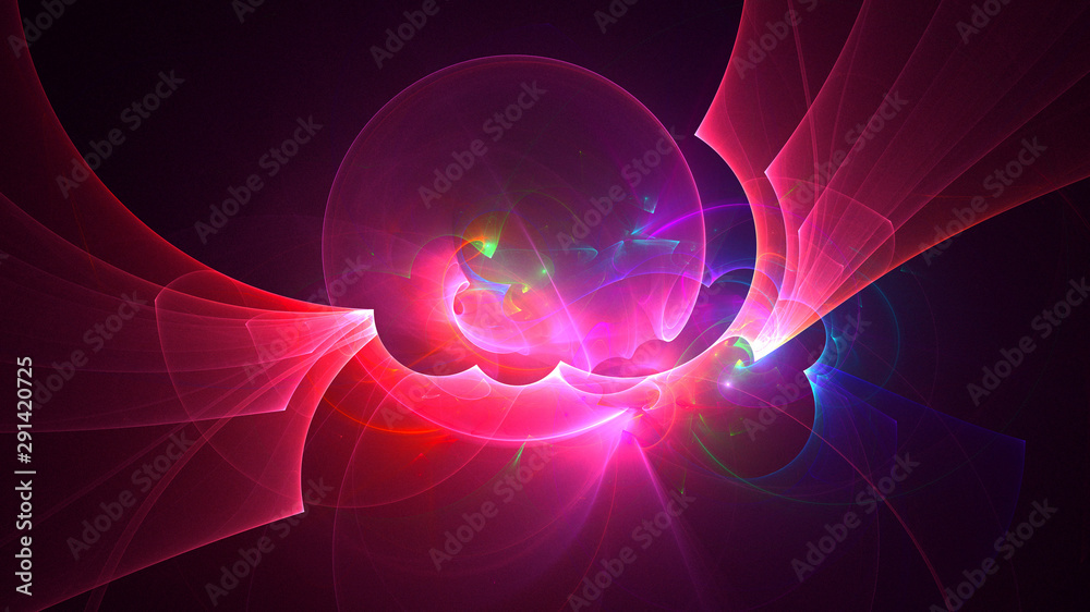 3D rendering abstract fractal technology wallpaper 3D rendering abstract fractal technology wallpaper