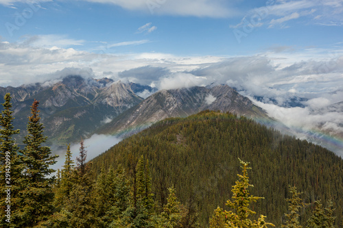 Mountain with Rainbow