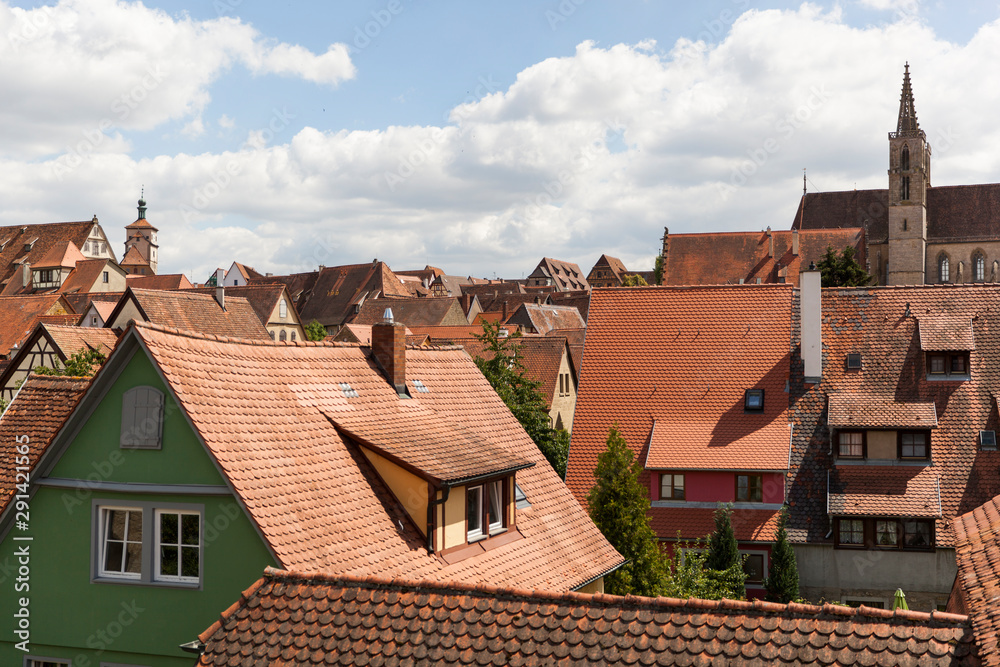 Medieval Town Roofs