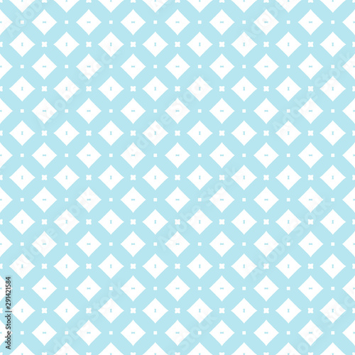 Subtle Blue And White Allover Pattern