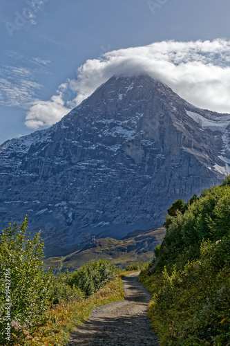 Chemin vers l'Eiger