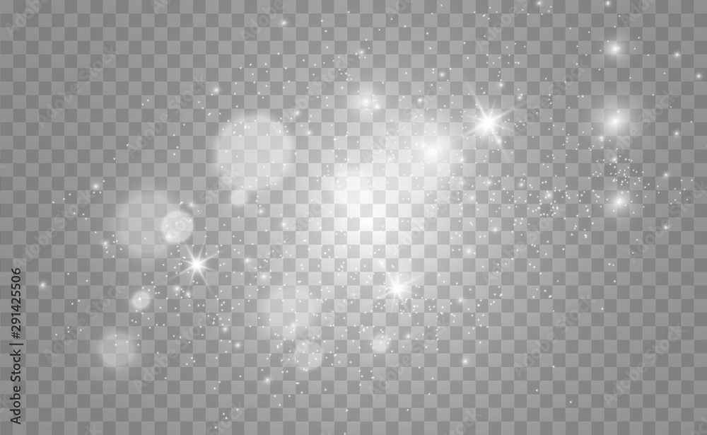 Beautiful sparks shine with special light. Vector sparkles on a transparent background. Christmas abstract pattern. A beautiful illustration for the postcard. The background for the image. Luminaries. Beautiful sparks shine with special light. Vector sparkles on a transparent background. Christmas abstract pattern. A beautiful illustration for the postcard. The background for the image. Luminaries.