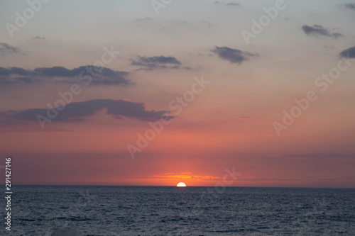 sunset over the sea © TingRong