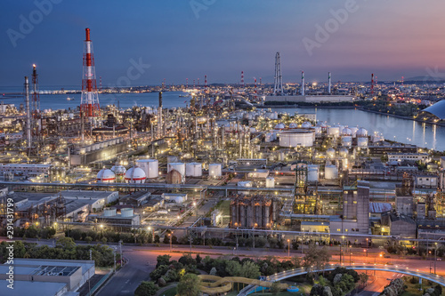 三重県・四日市市 うみてらす14からの夜景