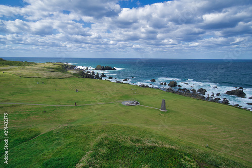 秋田　男鹿半島　入道崎　岬　日本海　灯台 photo