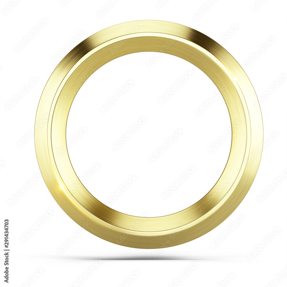 Buy vector gold ring frame icon logo graphic royalty-free vectors