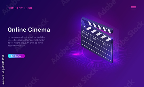 Online cinema or movie