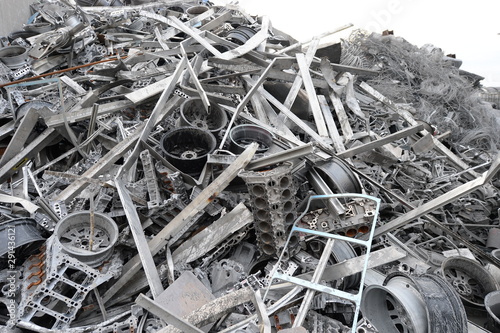 Aluminium Schrott zum Recycling