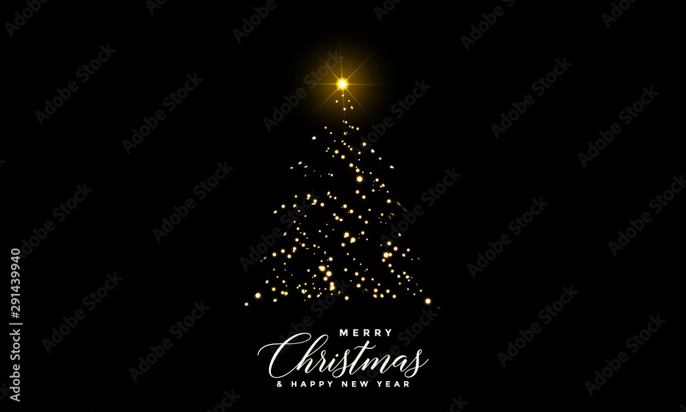 Christmas Sparkling banner background Christmas Sparkling banner background