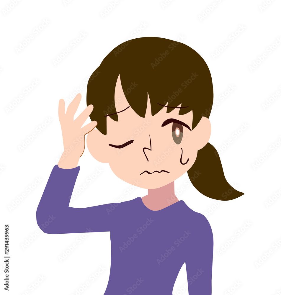頭痛 女性 上半身 頭痛 女性 上半身