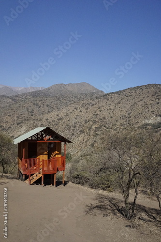 Hütte im Parque Aguas de Ramon, Chile photo