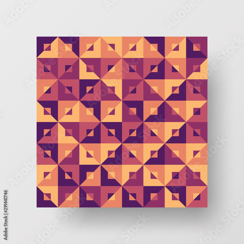 Amazing business advertisement vector mural art quadrangle banner mock up. Modern creative corporate abstract geometric illustration design layout background. Company identity brochure template.