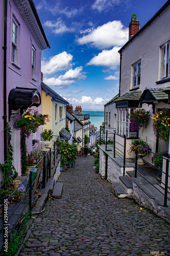 narrow street in Clovelly