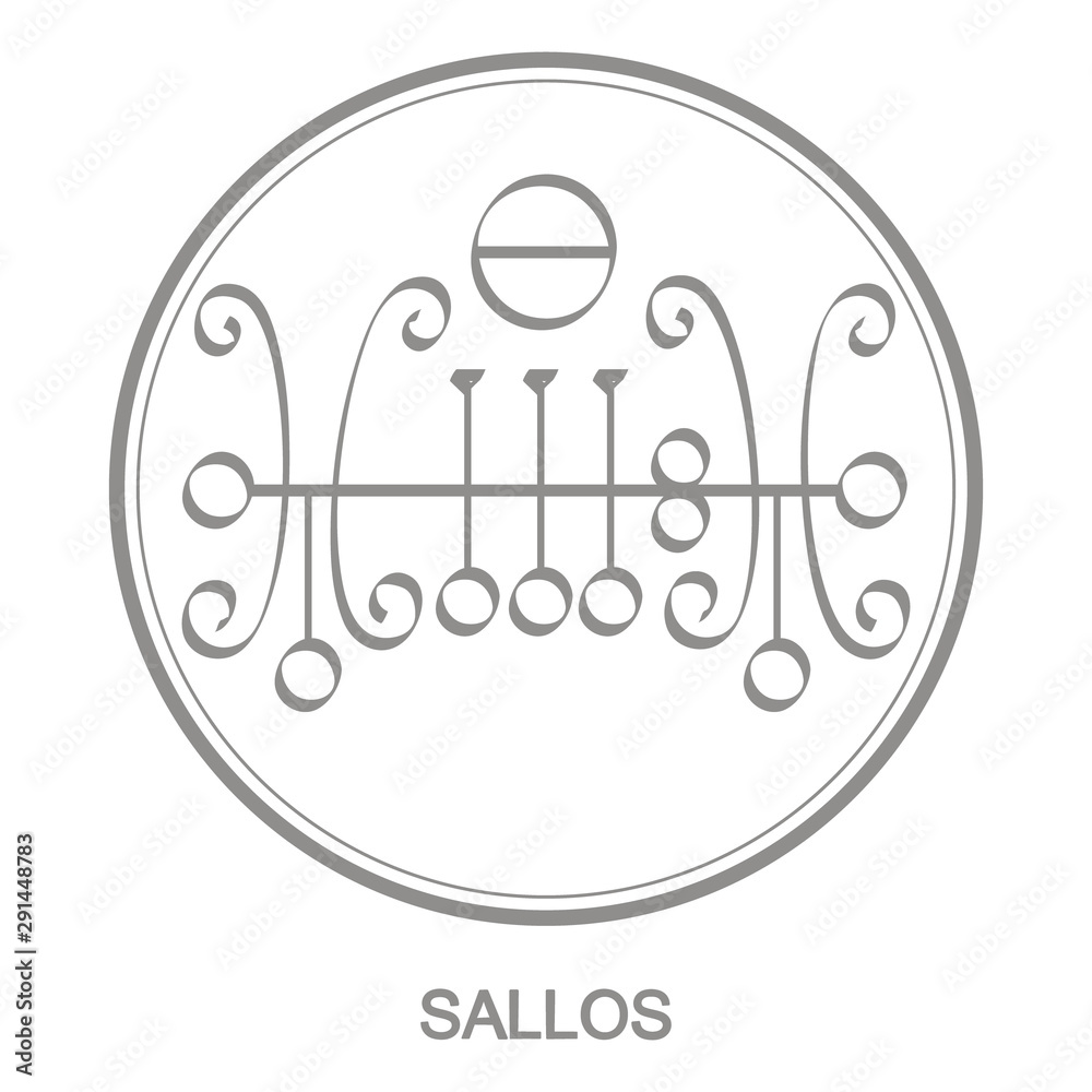 Vector Icon With Symbol Of Demon Sallos Sigil Of Demon Sallos Stock 1000 F 291448783 LKSuHOppNVdWA0tx08YkvPMWW58J0cWc