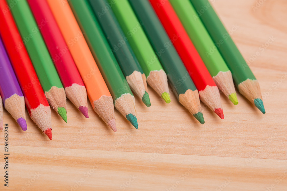 Obraz premium colorful pencils