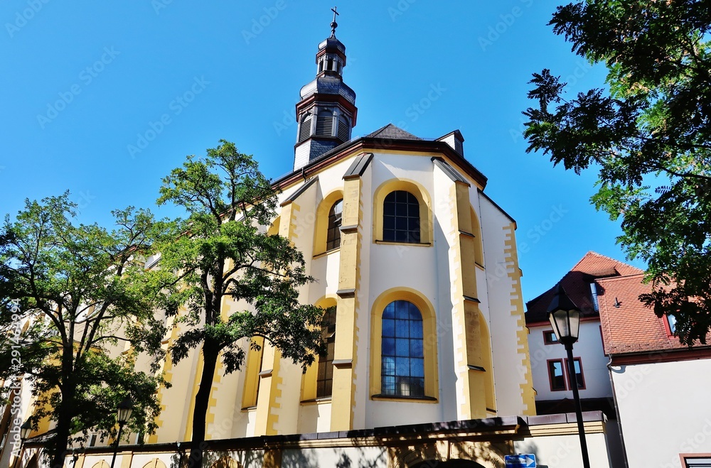 Würzburg, Augustinerkirche, Chor, Dachreiter