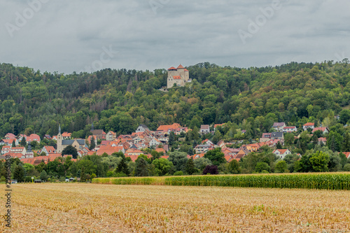 Herbstliche Erkundungstour durch das Werratal in Thüringen. - Treffurt/Deutschland photo