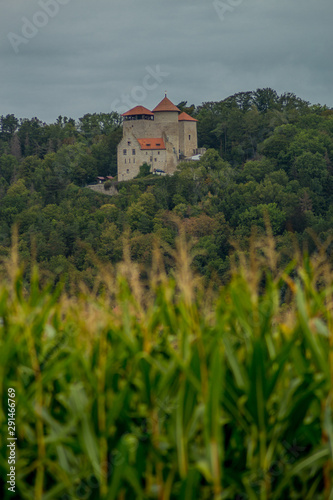 Herbstliche Erkundungstour durch das Werratal in Thüringen. - Treffurt/Deutschland photo