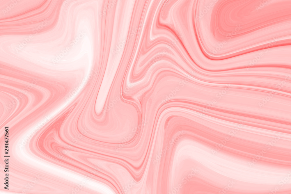 Fototapeta premium Ink texture water red illustration background. Can be used for background or wallpaper.