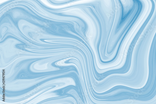 Wallpaper Mural Ink texture water blue illustration background. Can be used for background or wallpaper. Torontodigital.ca