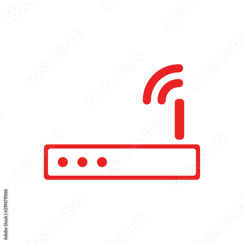 Router und Hintergrund