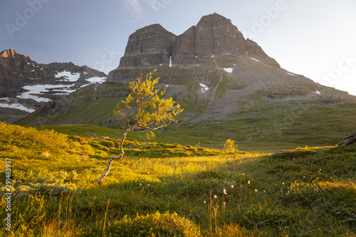 Viromdalen vmountain valley in Trollheimen mountains, Norway.