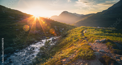 River Fluo in Trollheimen mountains,Norway. © Adrian
