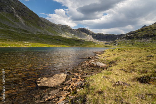 Renndalen mountain valley in Trollheimen National Park, Norway. photo