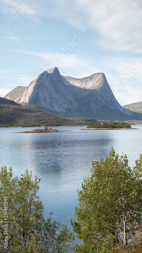 Berglandschaft in Norwegen mit See