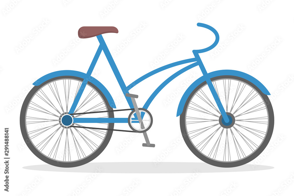 Obraz premium Bicycle transport. Sport transportation with the pedal