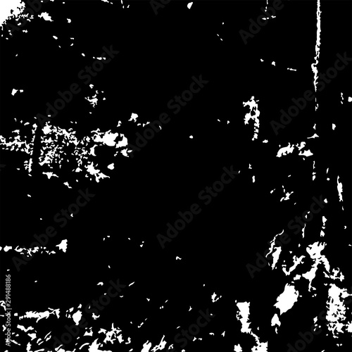 Grunge black textures on white background. Template for a banner, poster, notebook, invitation, retro and urban designs with modern hand drawn ink grunge textures