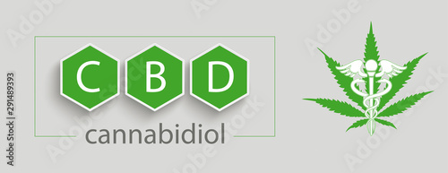 3 Hexagons CBD Hemp Aesculapian Staff Header