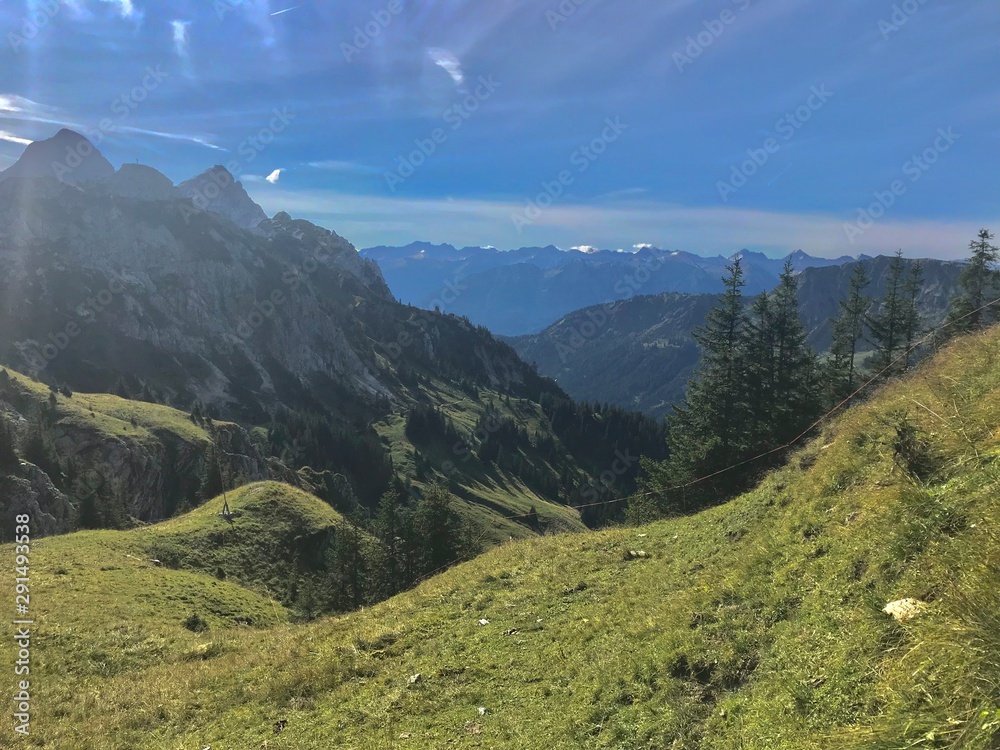 Naklejka premium Mountains 