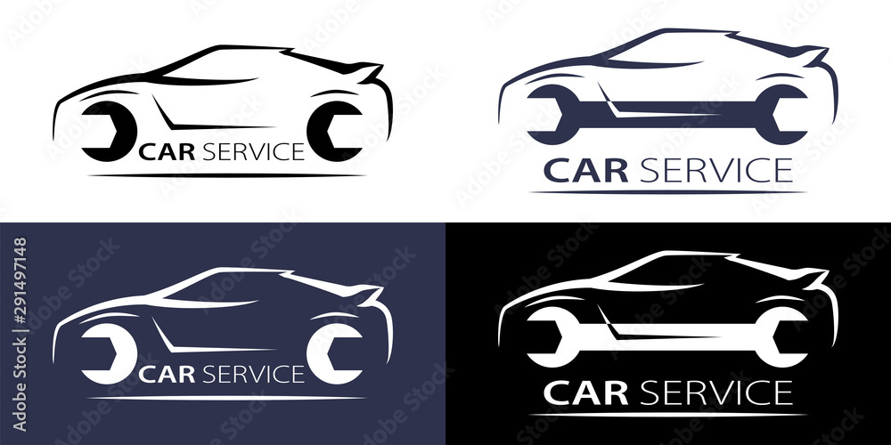 Auto Service Logo. Car repair icon. Vector Stock Vector by ©defmorph1  213674748