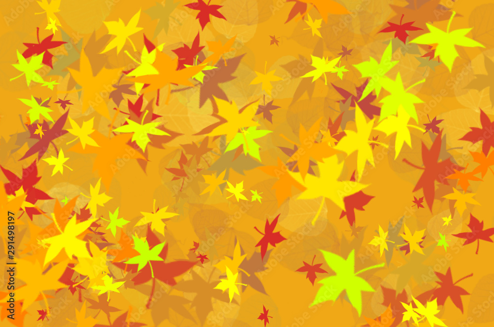 Autumn leaves pattern. Fallen maple leaves background. Abstract autumn background. Autumn leaves pattern. Fallen maple leaves background. Abstract autumn background.