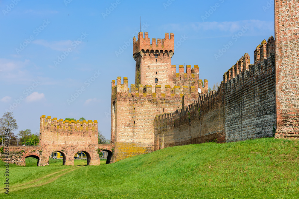 The city walls of Montagnana