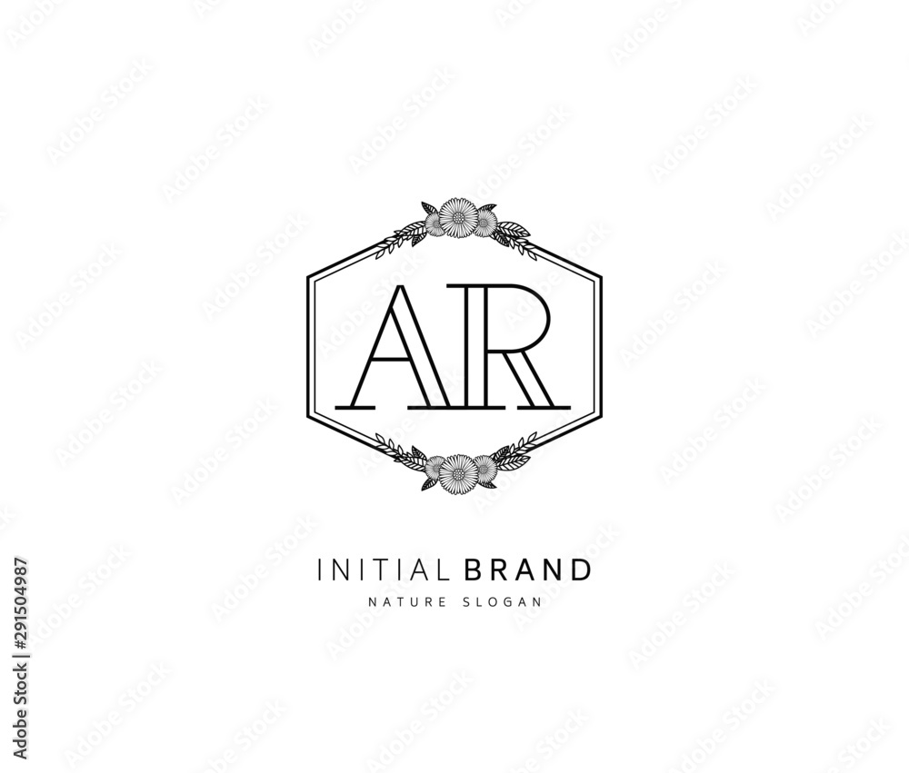 A R AR Beauty vector initial logo, handwriting logo of initial signature, wedding, fashion, jewerly, boutique, floral and botanical with creative template for any company or business. A R AR Beauty vector initial logo, handwriting logo of initial signature, wedding, fashion, jewerly, boutique, floral and botanical with creative template for any company or business.