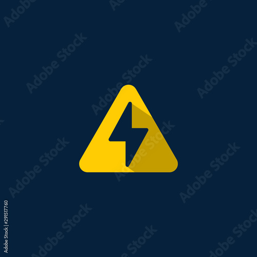 Free Download Letter A Power Bolt Creative Icon Logo Design Template Element Vector Illustration - GFXLoad