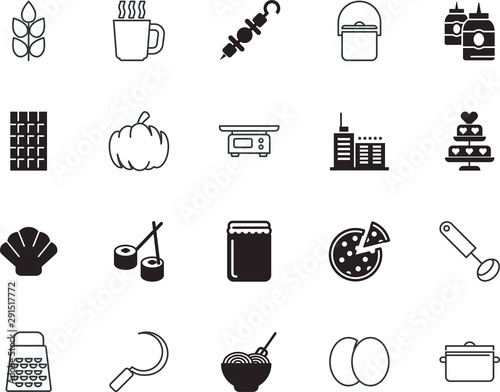 food vector icon set such as: rolling, iron, stick, drawing, glass, drink, cake, linear, sickle, turkey, sauce, homemade, cauldron, clip, room, pepperoni, tropical, gluten, plum, dish, thanksgiving