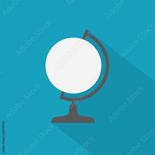 earth globe icon- vector illustration