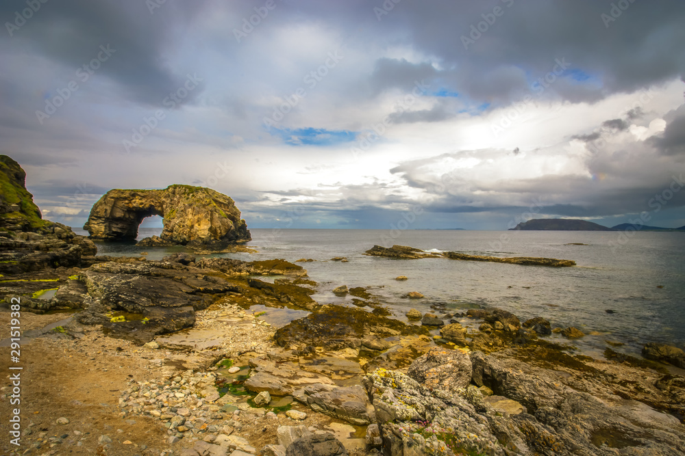 Great Pollet Arch Donegal Ireland North Coast long exposure seascape