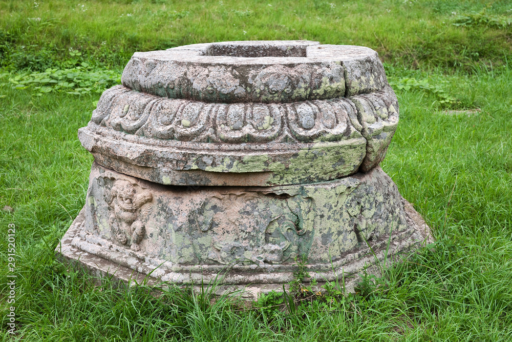 Janghangri Five-story Stone Pagoda in Gyeongju-si, South Korea. Janghangri Five-story Stone Pagoda in Gyeongju-si, South Korea.