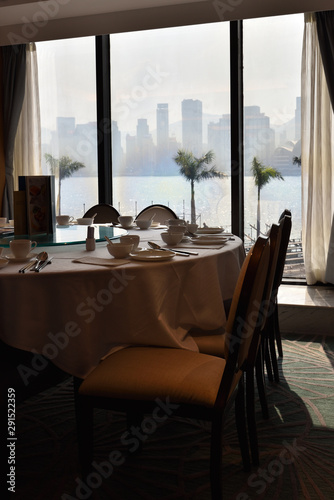 Картината върху платно Chinese restaurant in Hong Kong