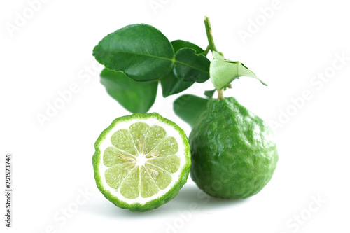 bergamot Thai herb for spa and hair treatment for hair loss problem © Phimchanok